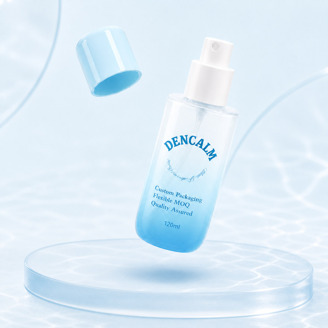 120ml PET Spray Bottle with Fine Mist Sprayer